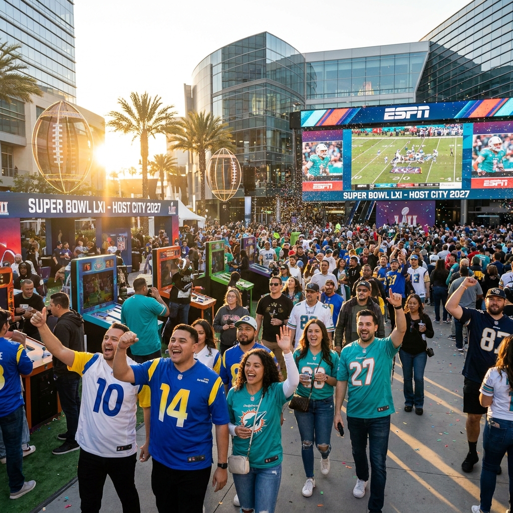 Tickets, Fan Festivities and Local Events Around Super Bowl 2027 on ESPN